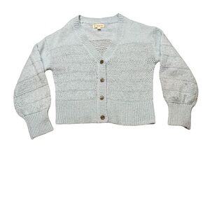 ✨ Tucker + Tate Blue Knit Button Cardigan Sweater Kids 7/8‎ ✨